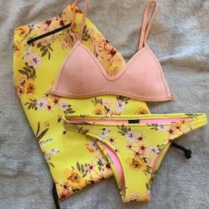 triangl swimsuit